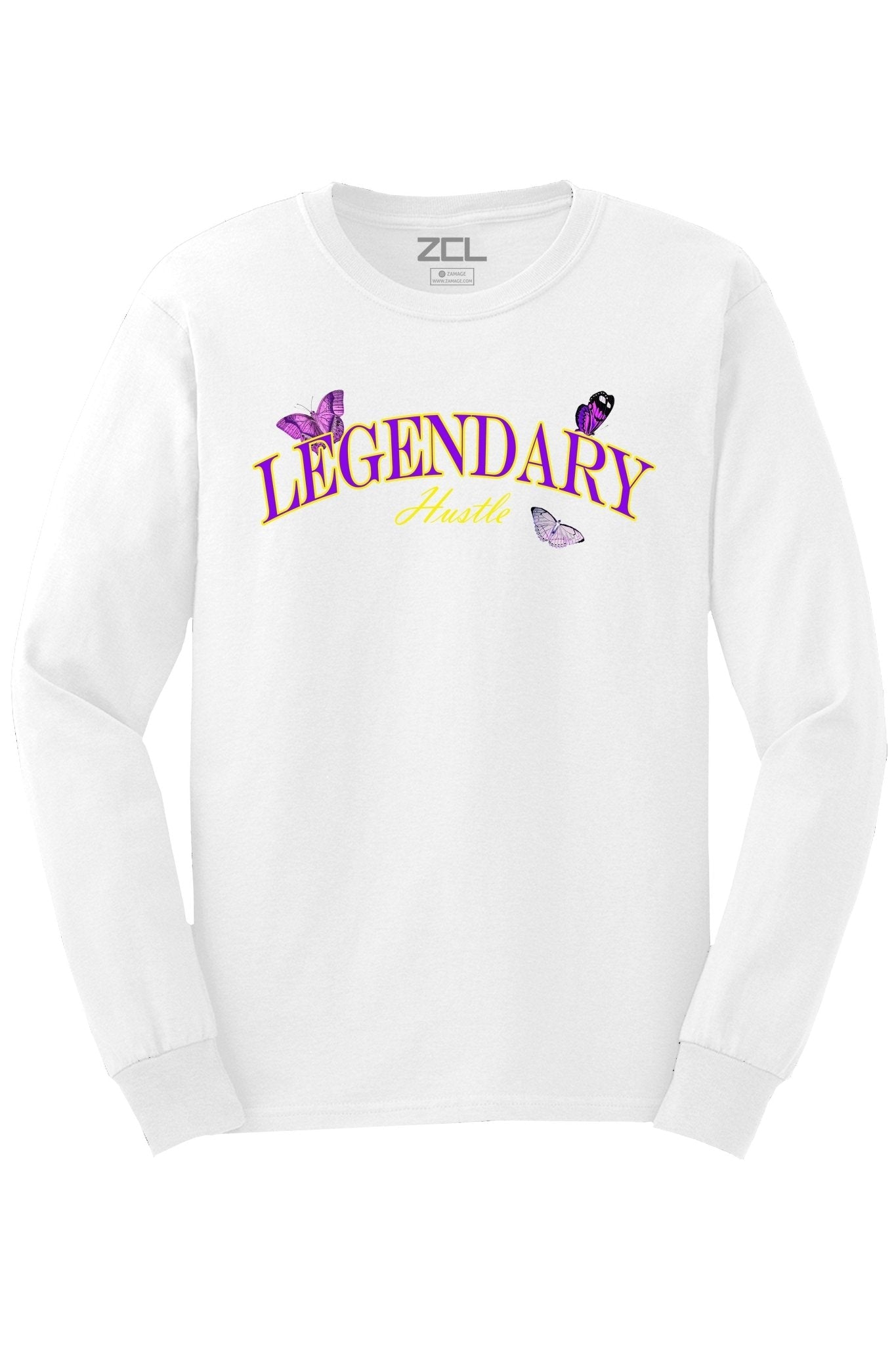 Legendary Long Sleeve Tee (Purple - Gold Logo)