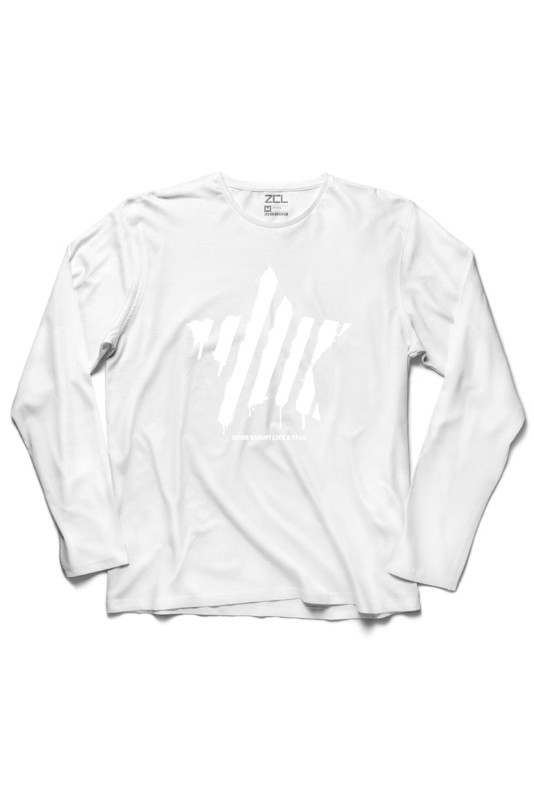 Like A Star Long Sleeve Tee (White Logo)