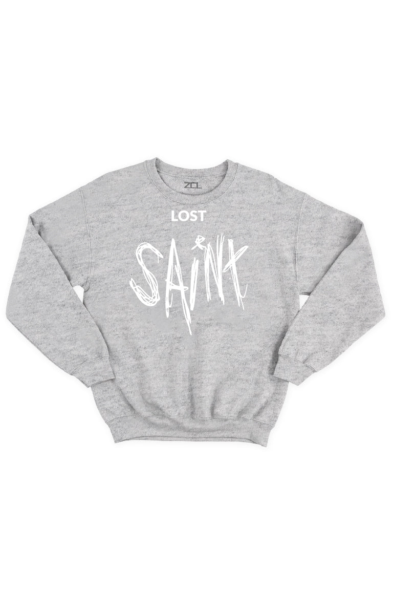 Lost Saint Crewneck Sweatshirt (White Logo)