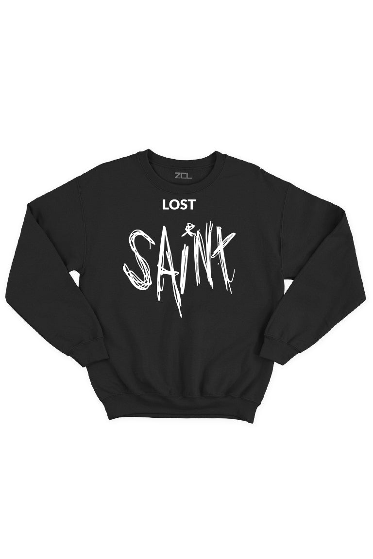 Lost Saint Crewneck Sweatshirt (White Logo)