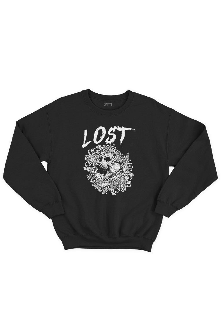Lost Within Crewneck Sweatshirt (White Logo)