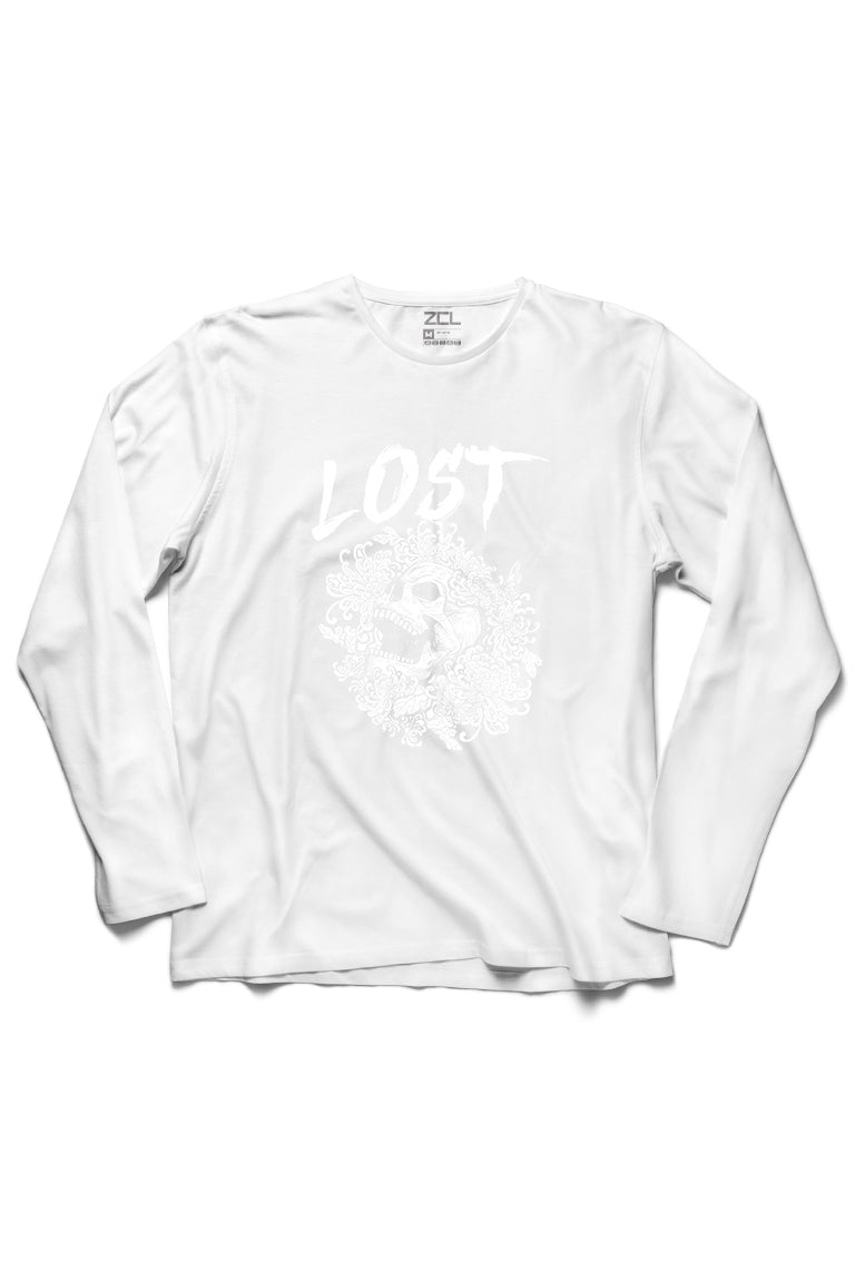 Lost Within Long Sleeve Tee (White Logo)