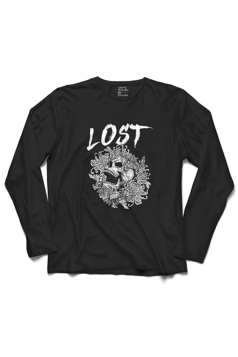 Lost Within Long Sleeve Tee (White Logo)