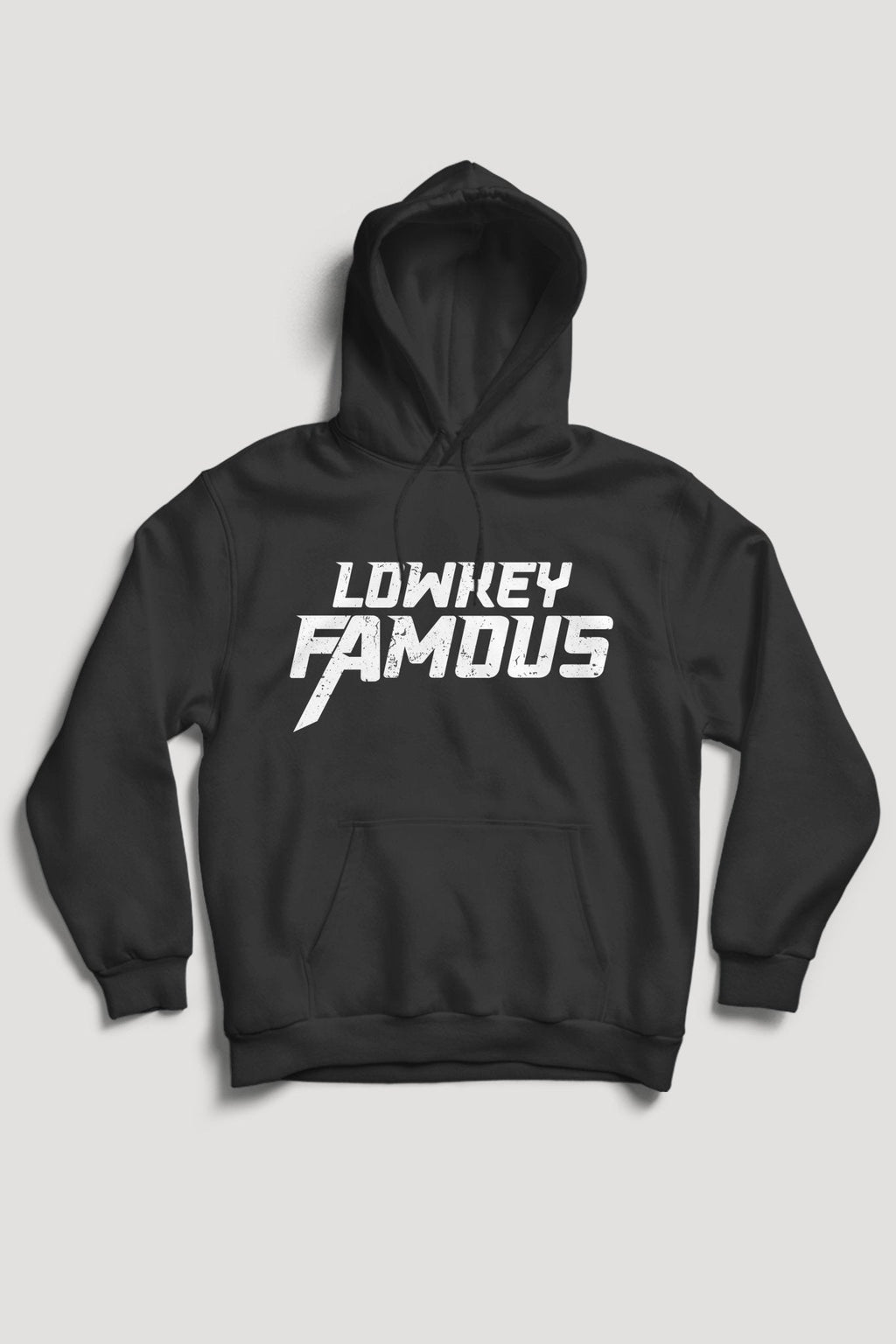 Lowkey Famous Hoodie (White Logo)