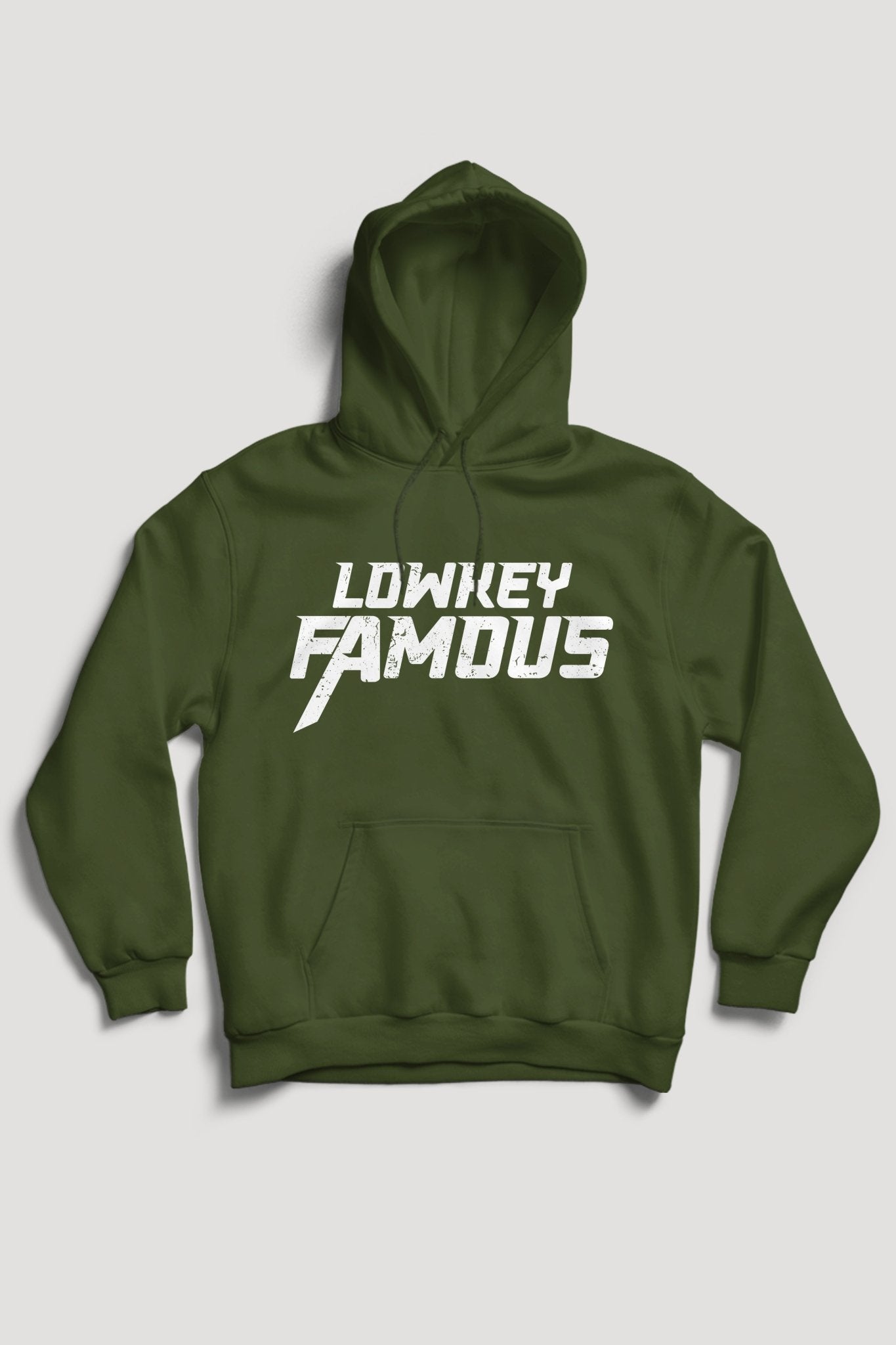 Lowkey Famous Hoodie (White Logo)