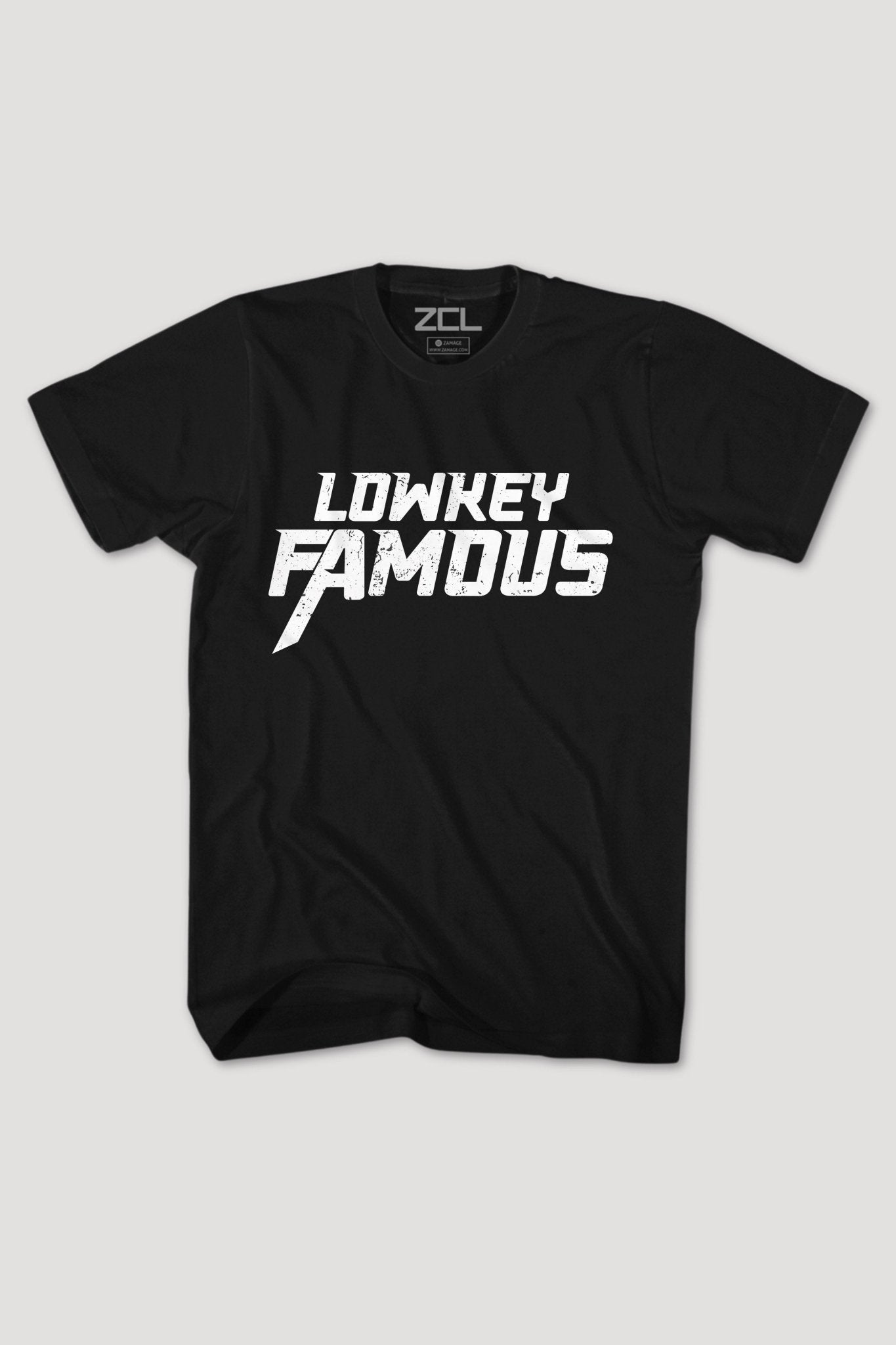 Lowkey Famous Tee (White Logo)
