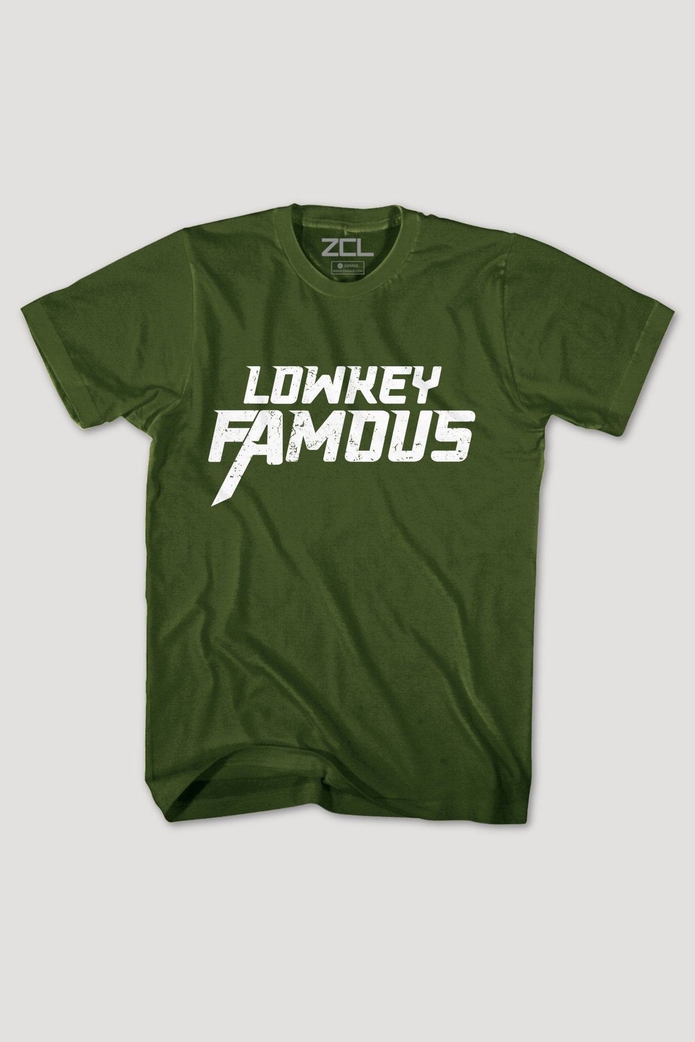 Lowkey Famous Tee (White Logo)