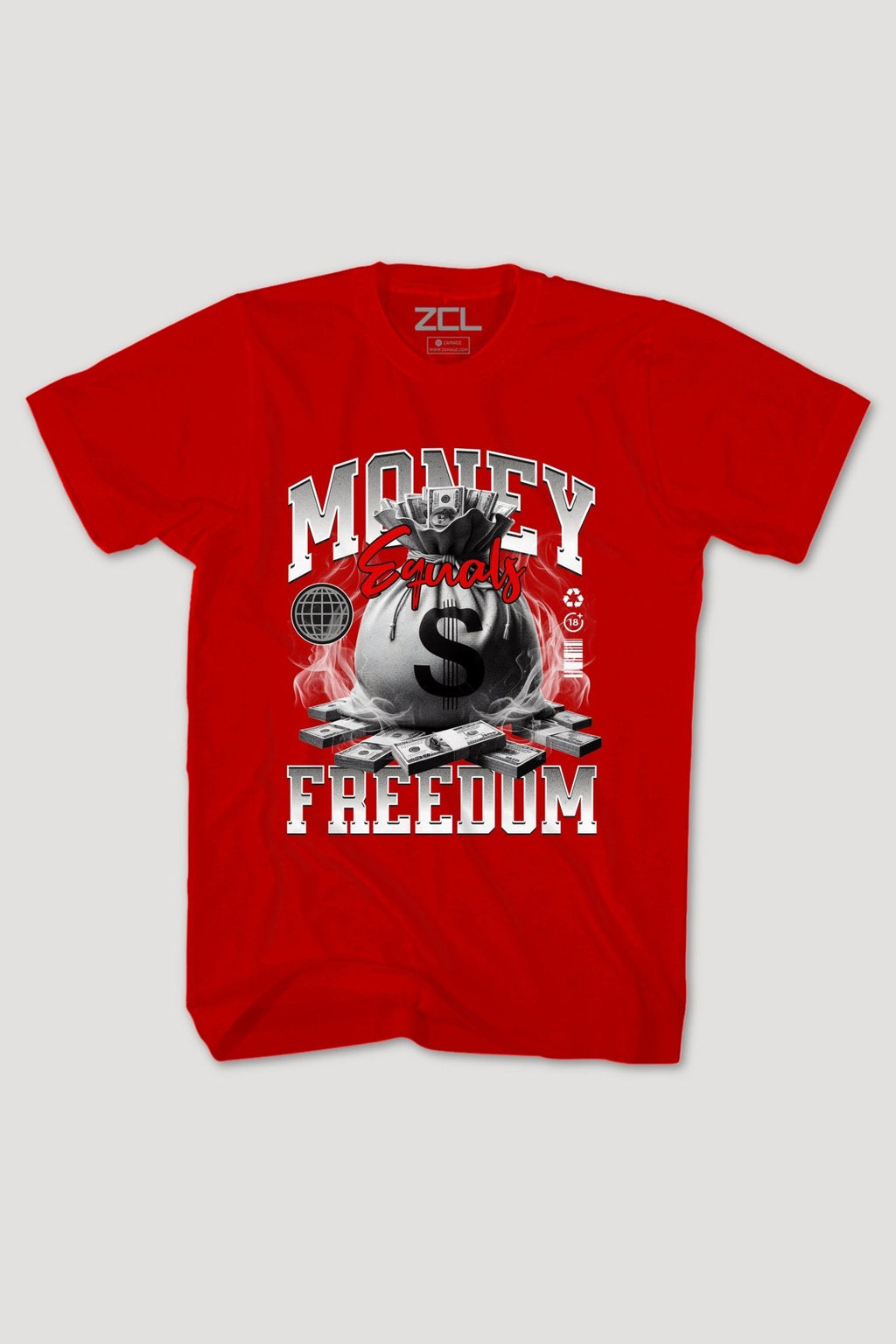 Money Freedom Tee (Multi Color Logo)