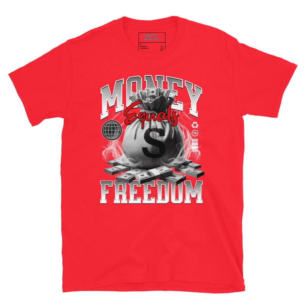 Money Freedom Tee (Multi Color Logo)