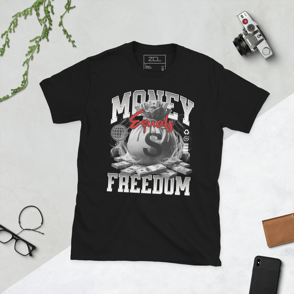 Money Freedom Tee (Multi Color Logo)