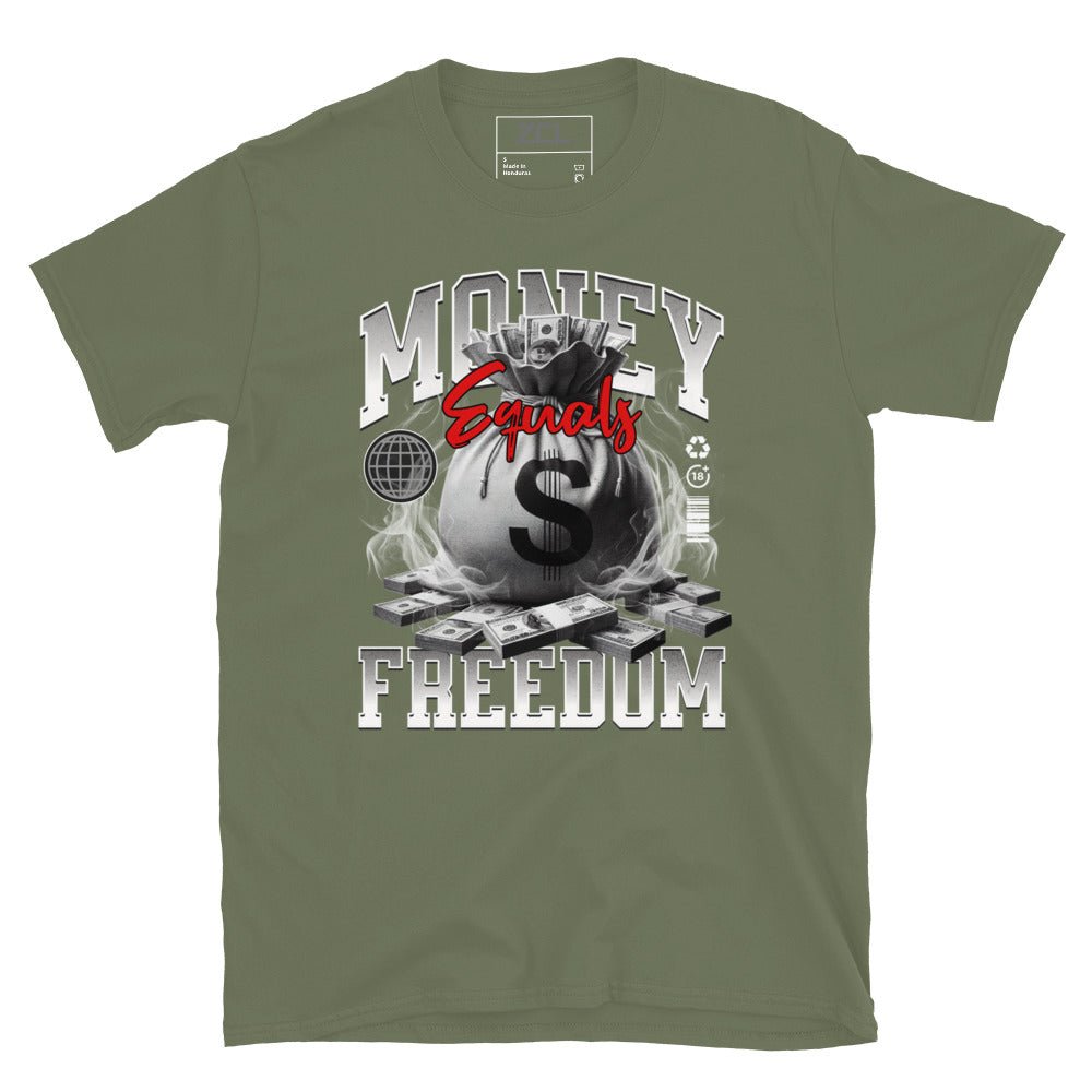 Money Freedom Tee (Multi Color Logo)