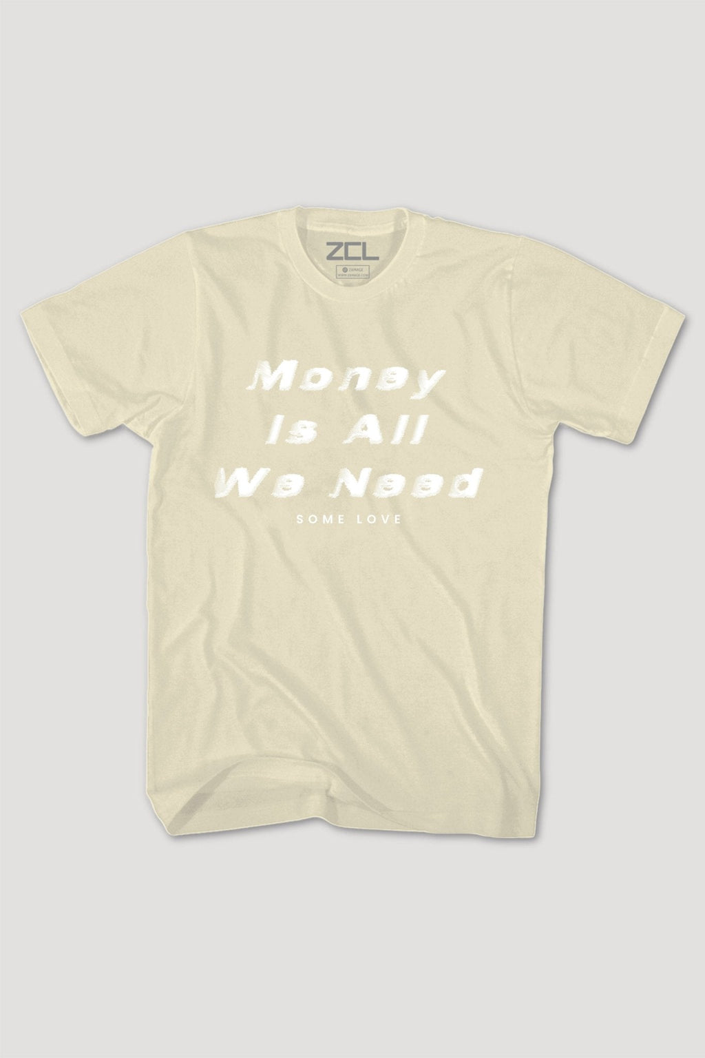 Money Is All We Need Tee (White Logo)