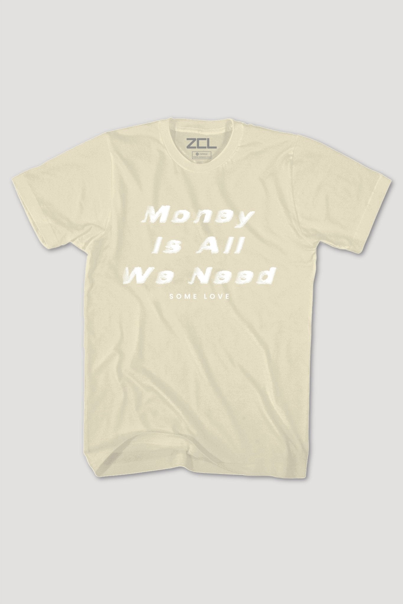 Money Is All We Need Tee (White Logo)