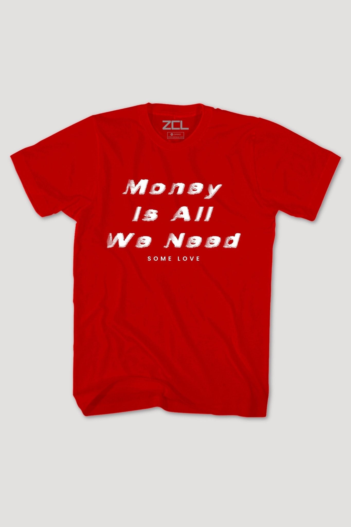 Money Is All We Need Tee (White Logo)