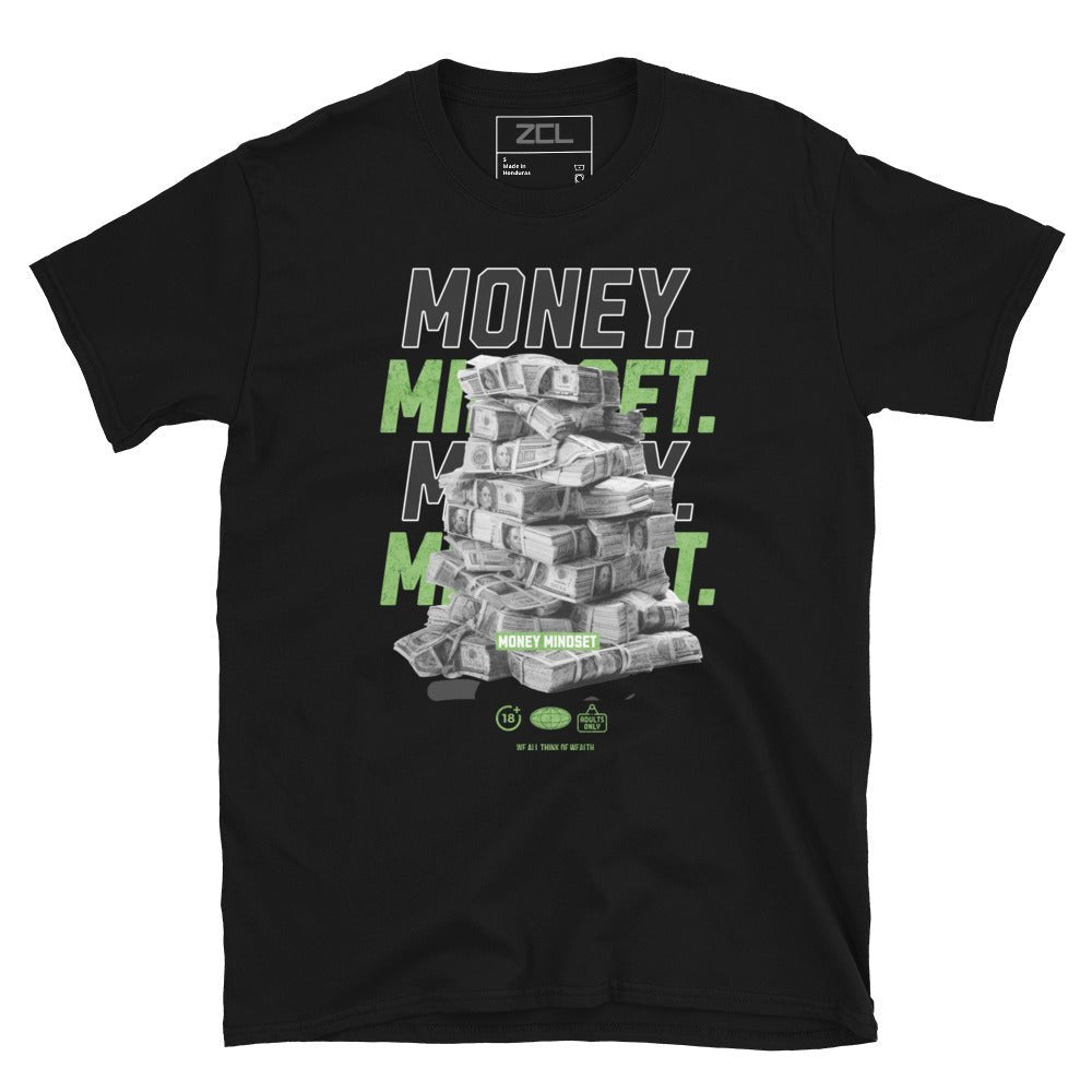 Money Mindset Tee (Multi Color Logo)