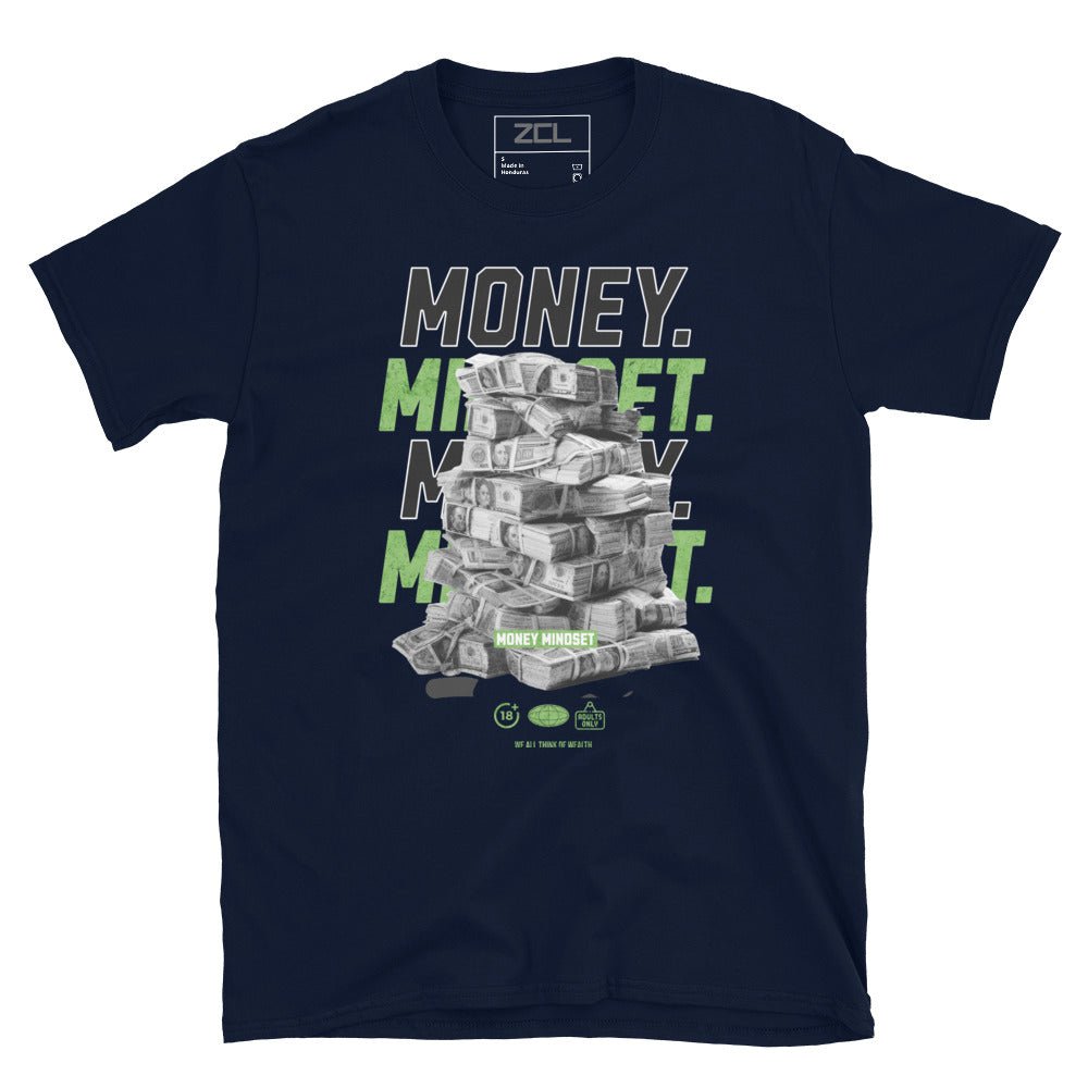 Money Mindset Tee (Multi Color Logo)