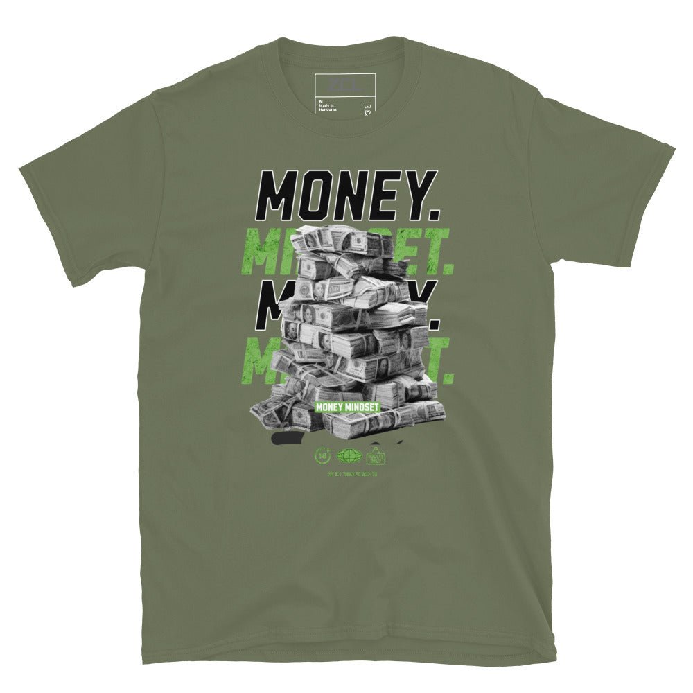 Money Mindset Tee (Multi Color Logo)