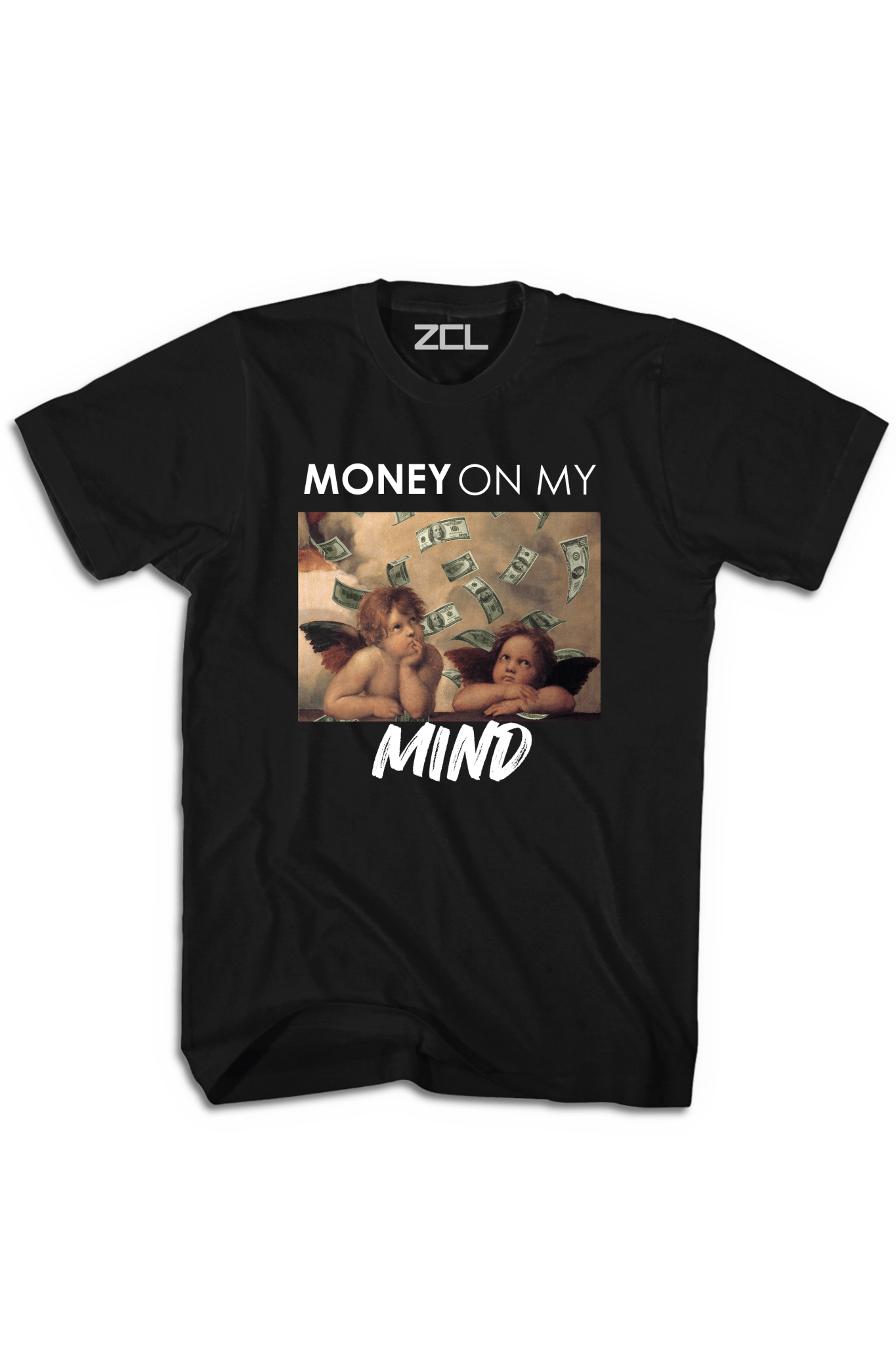Money On My Mind Tee Black
