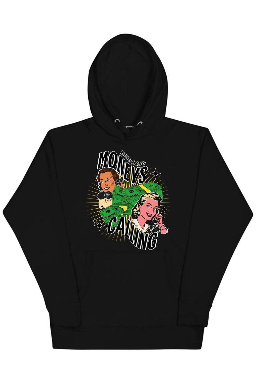 Moneys Calling Hoodie (Multi Color Logo)