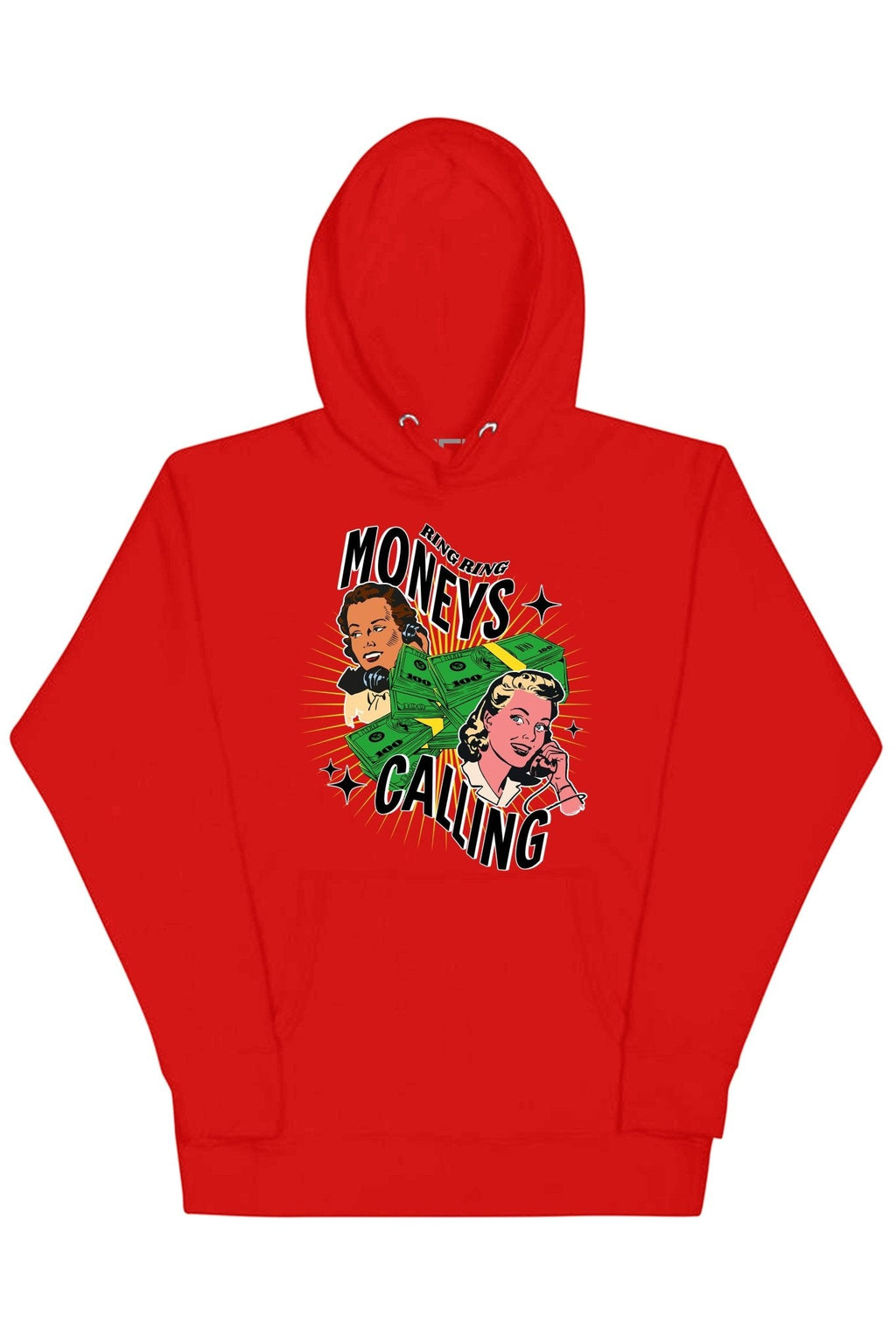 Moneys Calling Hoodie (Multi Color Logo)