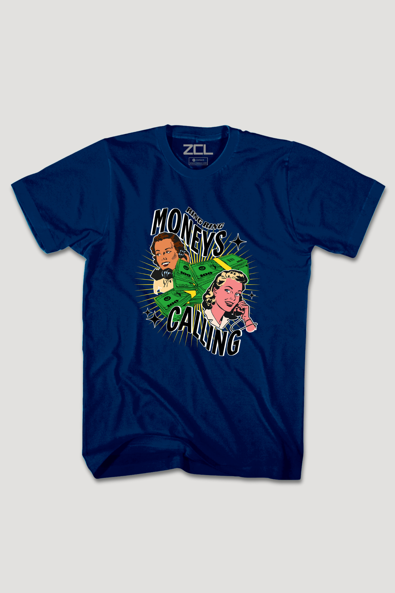 Moneys Calling Tee (Multi Color Logo)