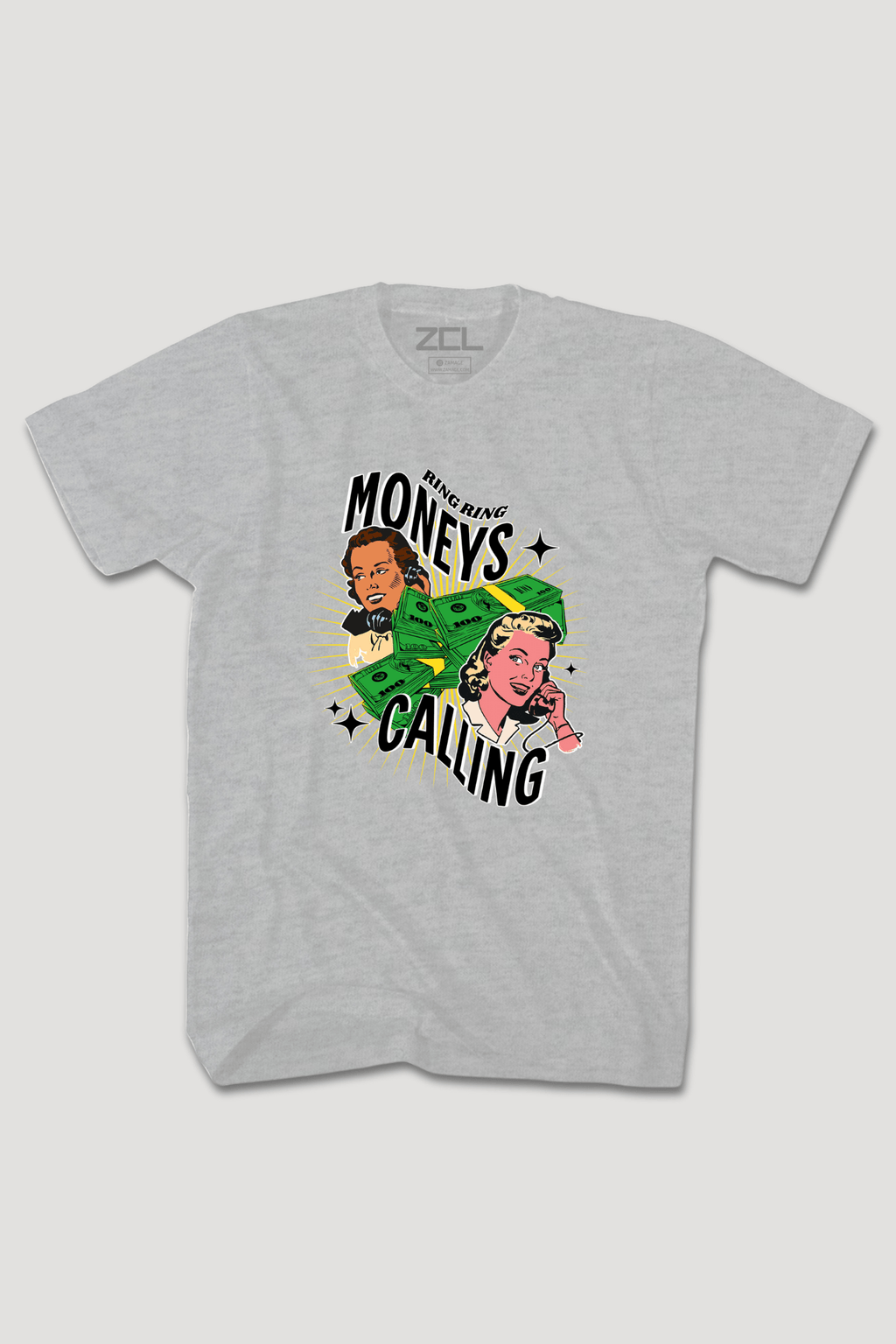 Moneys Calling Tee (Multi Color Logo)