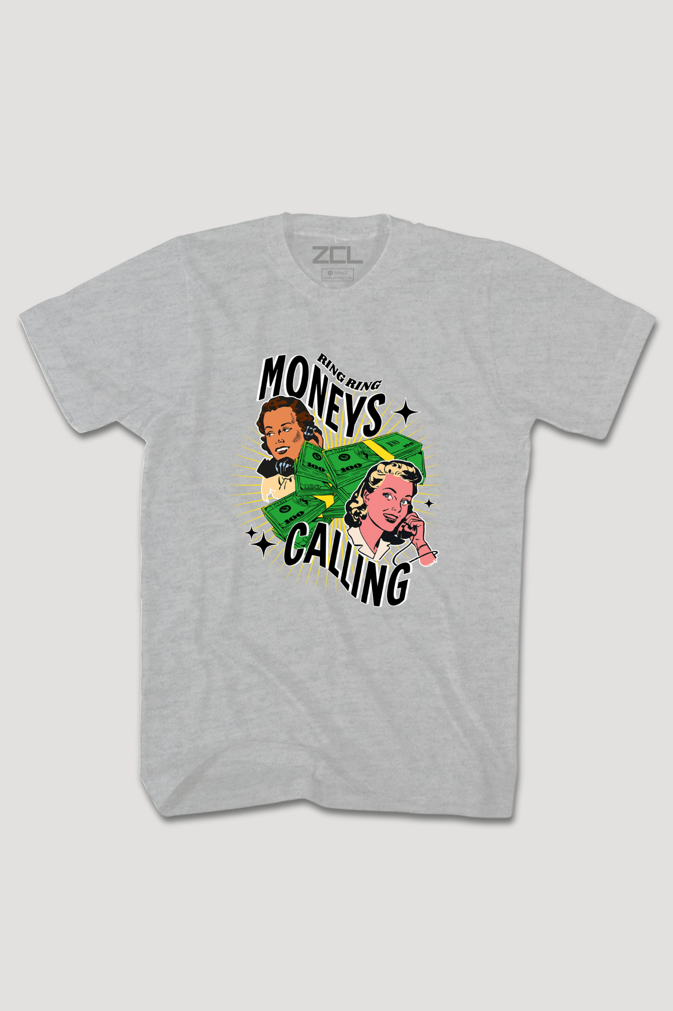 Moneys Calling Tee (Multi Color Logo)