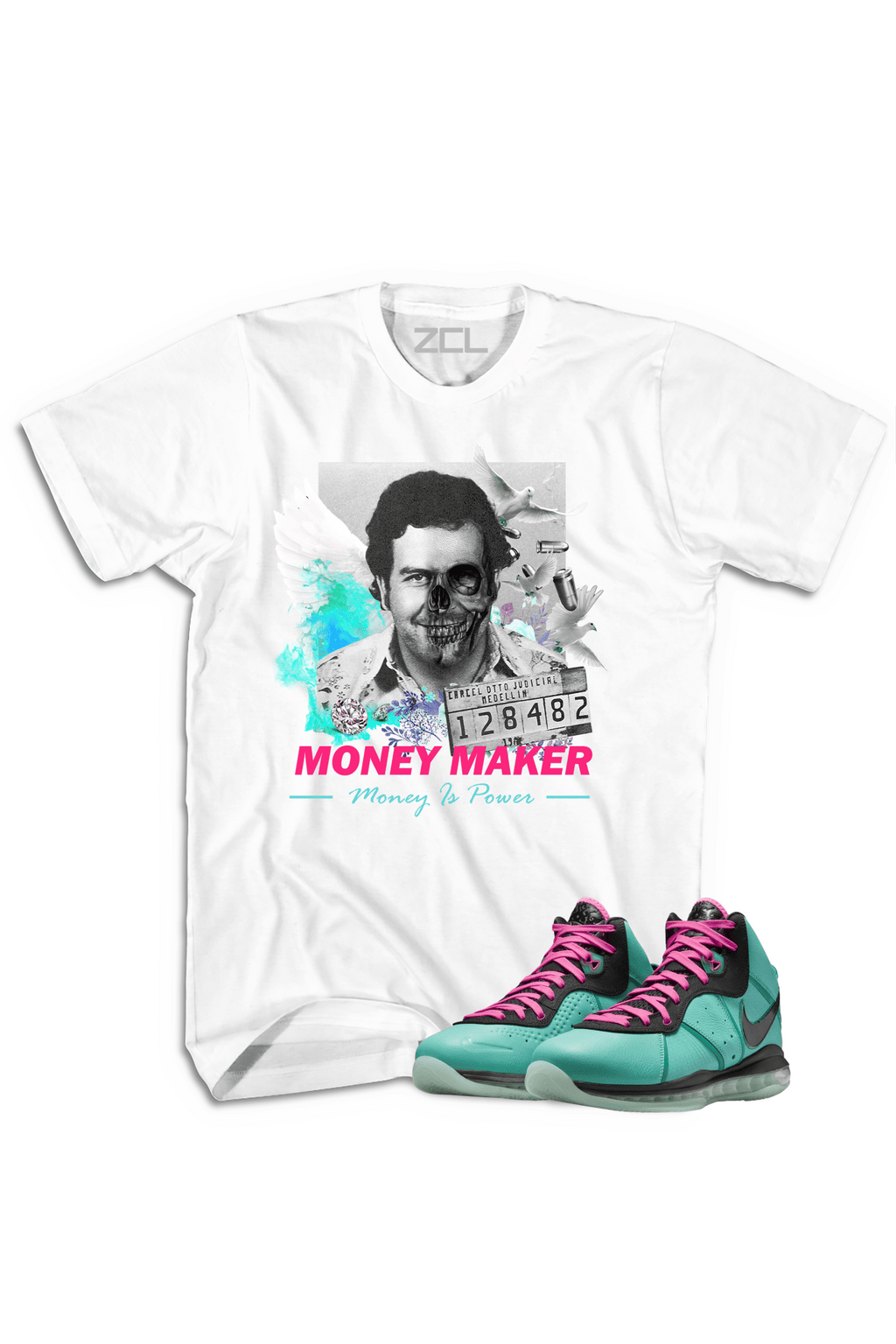 Nike Lebron 8 "Money Maker" Tee South Beach 2021