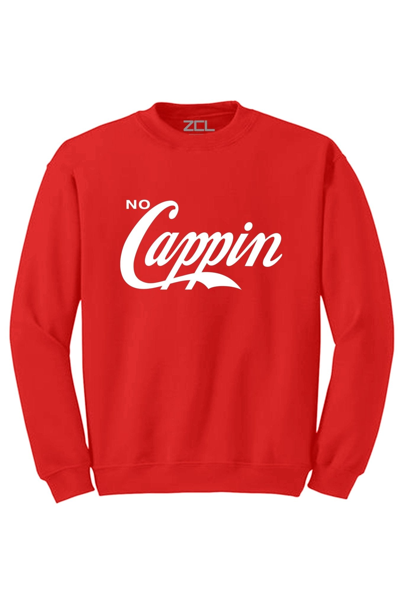 No Cappin Crewneck Sweatshirt (White Logo)