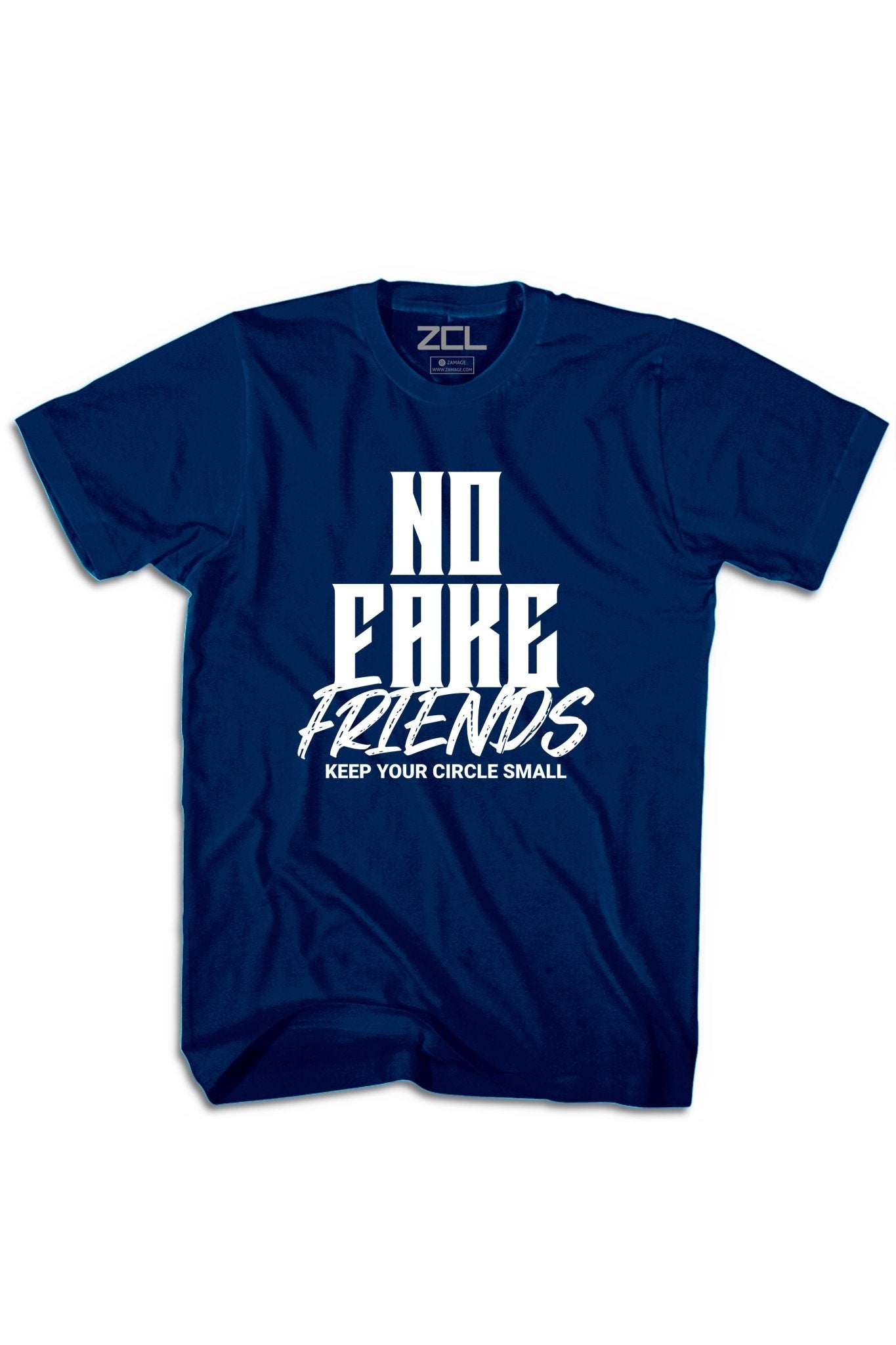 No Fake Friends Tee (White Logo)