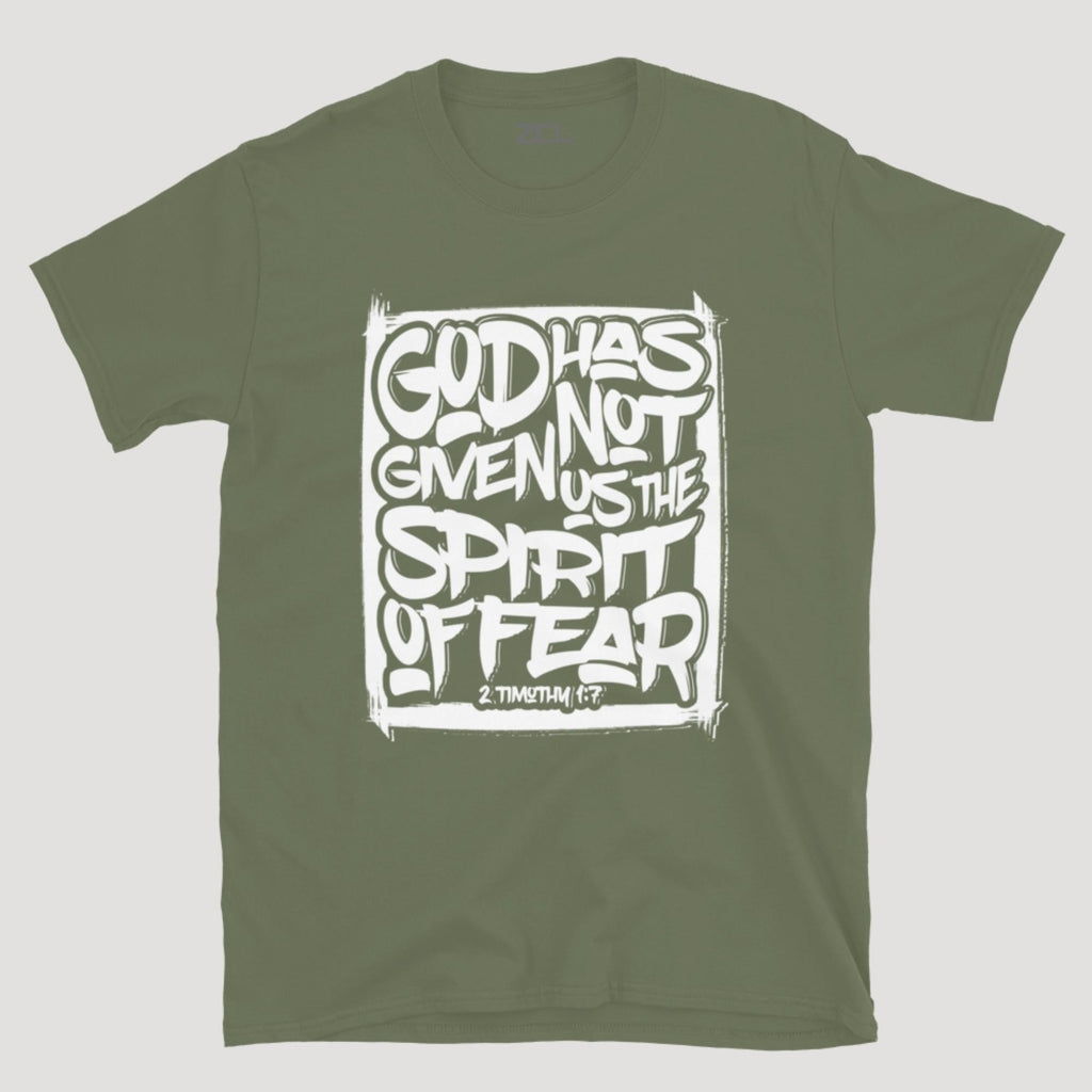 No Fear Tee (White Logo)