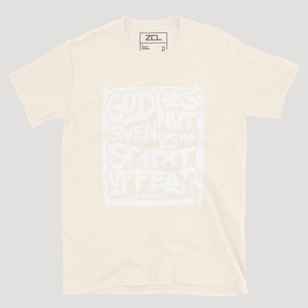 No Fear Tee (White Logo)