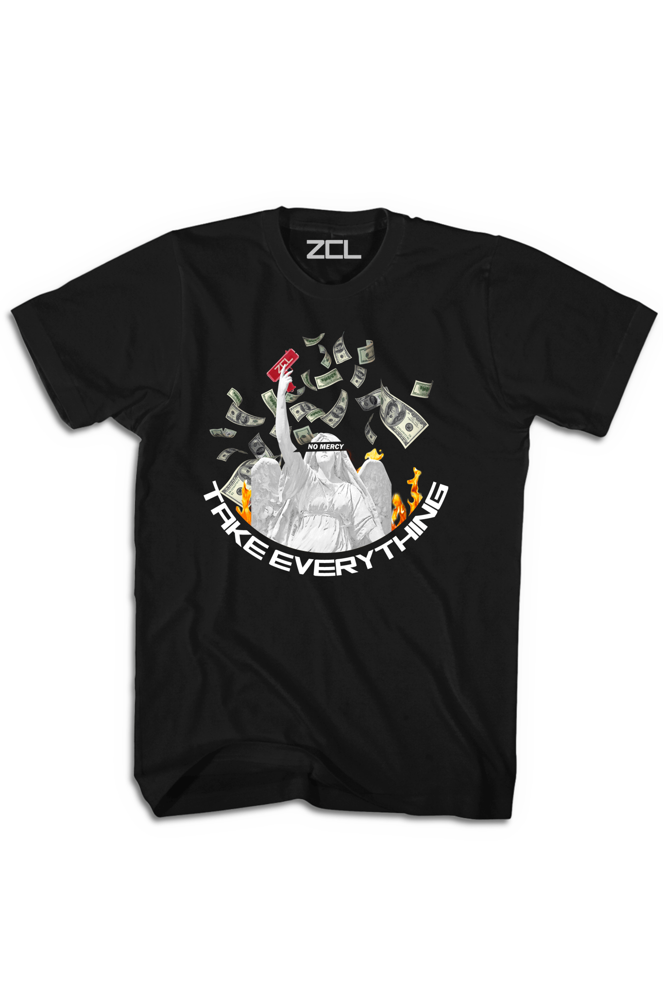 No Mercy, Take Everything Tee Black