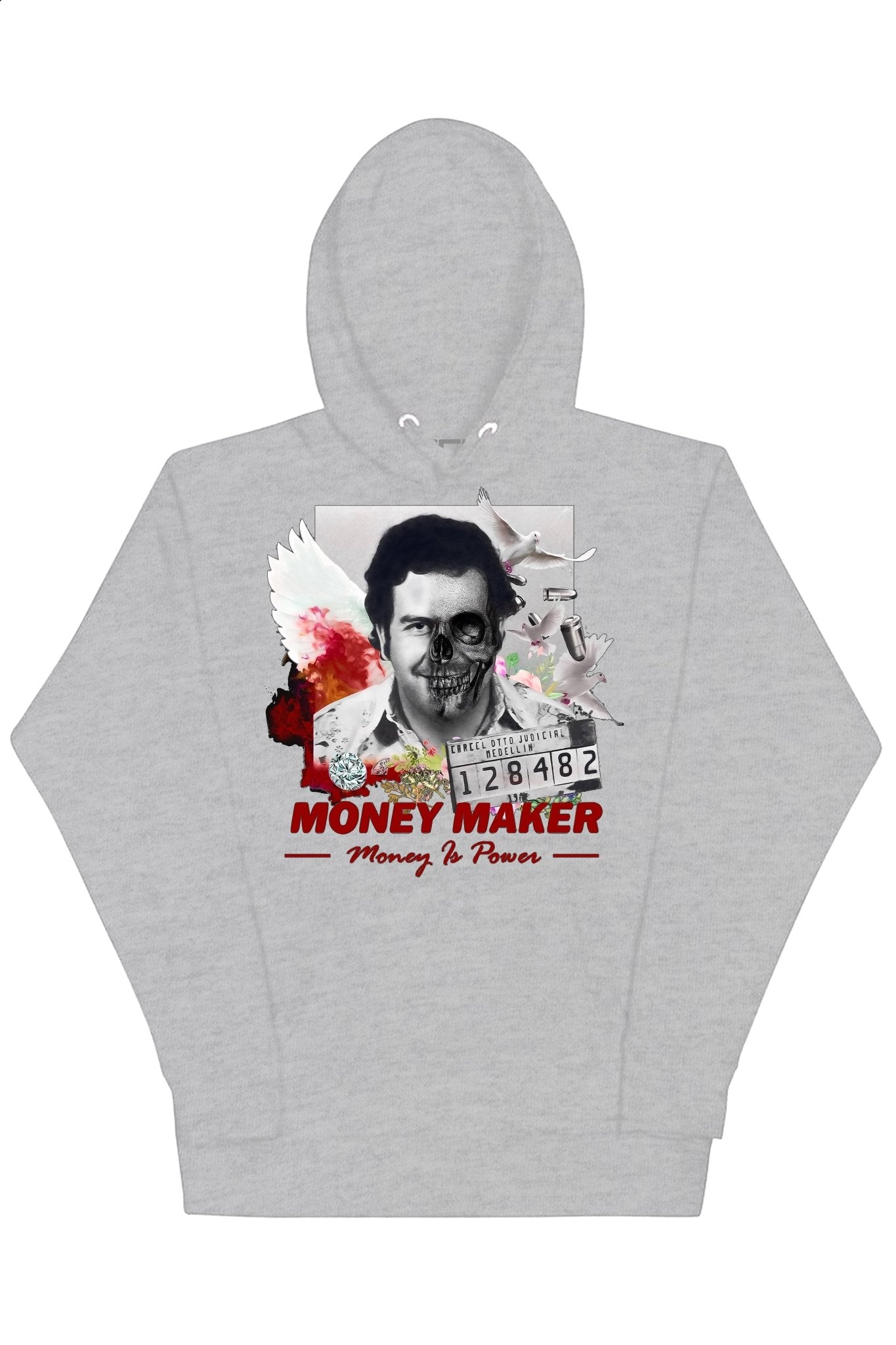 Official Money Maker Hoodie (Red Logo) Limited