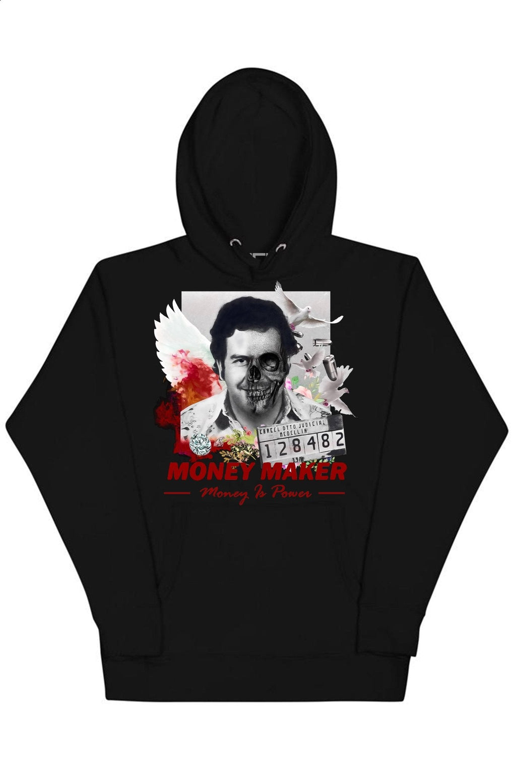Official Money Maker Hoodie (Red Logo) Limited