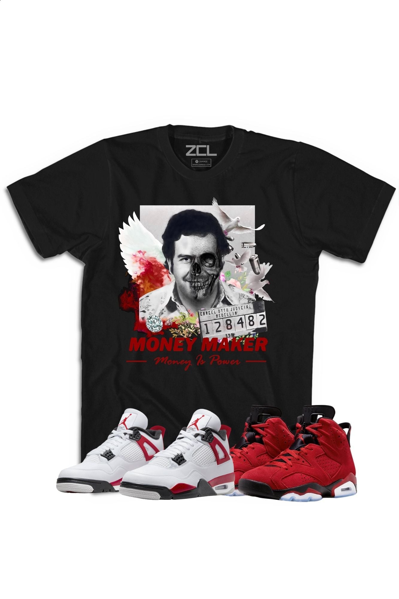 Official Money Maker Tee (Red Logo)