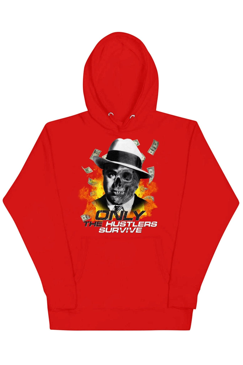 Only The Hustlers Survive Hoodie (Multi Color Logo)