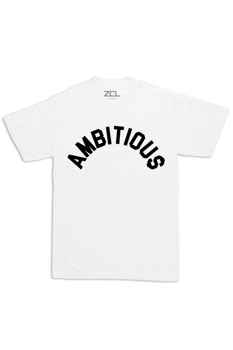Oversized Ambitious Tee (Black Logo)