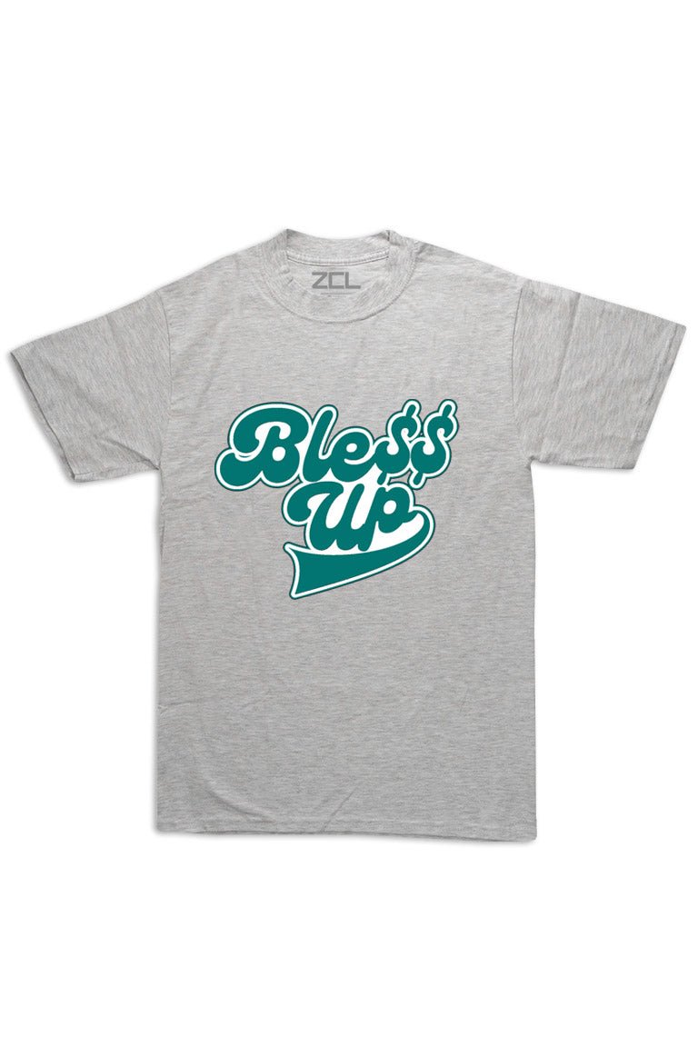 Oversized Bless Up Tee (White Logo)