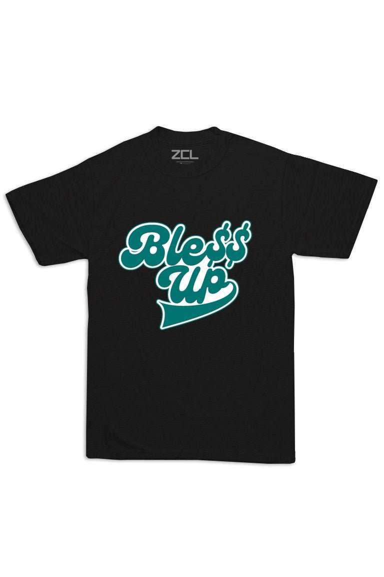 Oversized Bless Up Tee (White Logo)