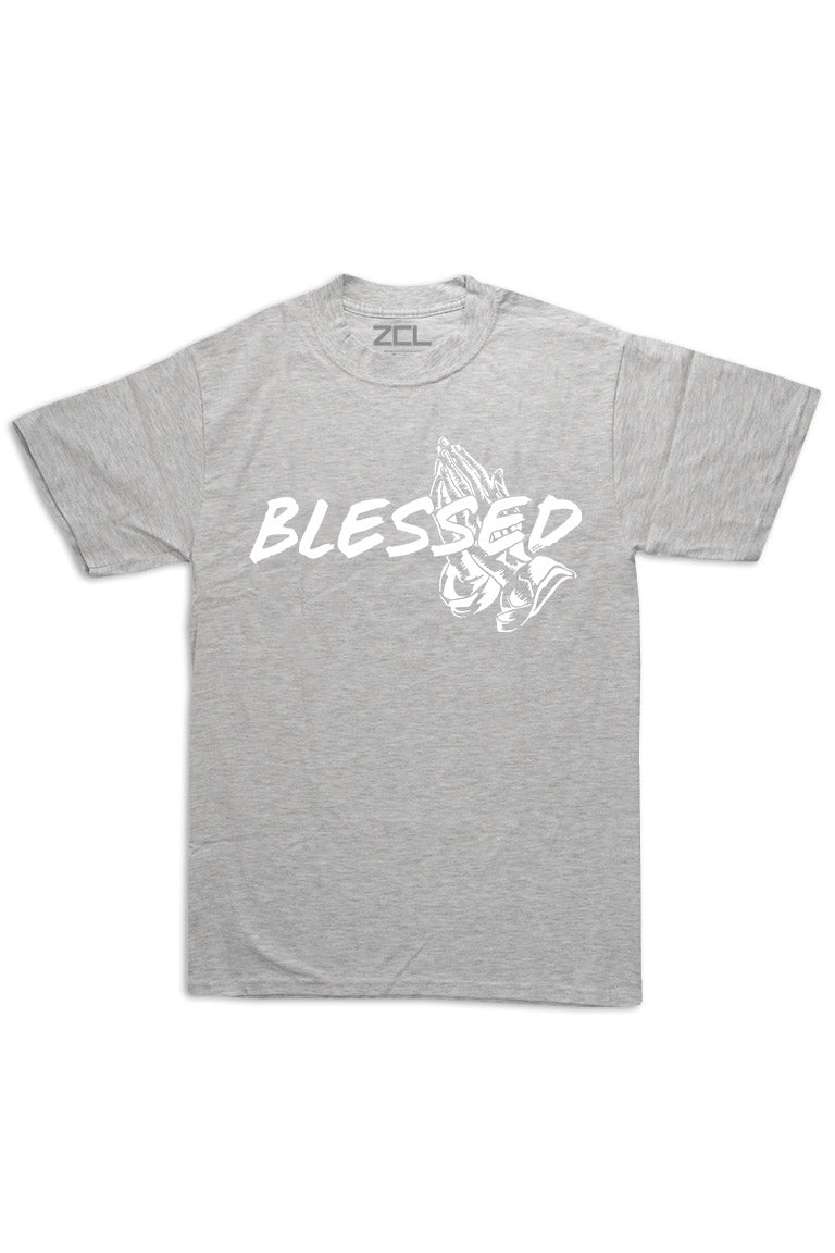 Oversized Blessed Tee (White Logo)