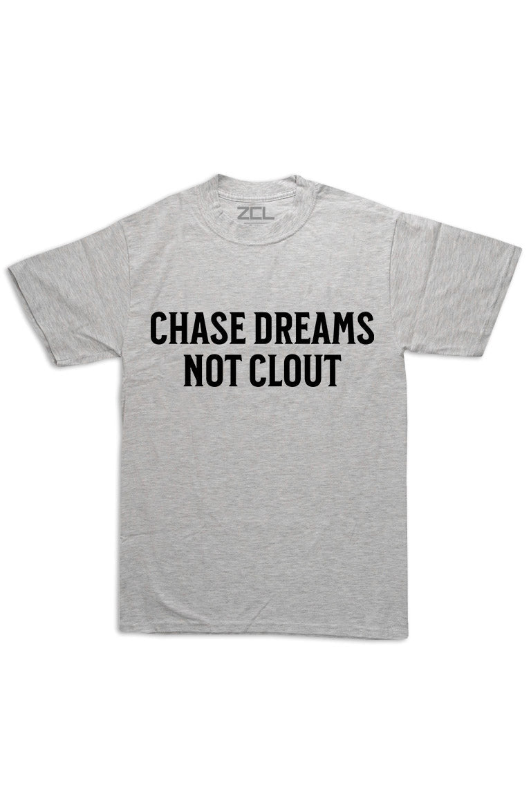 Oversized Chase Dreams Not Clout Tee (Black Logo)