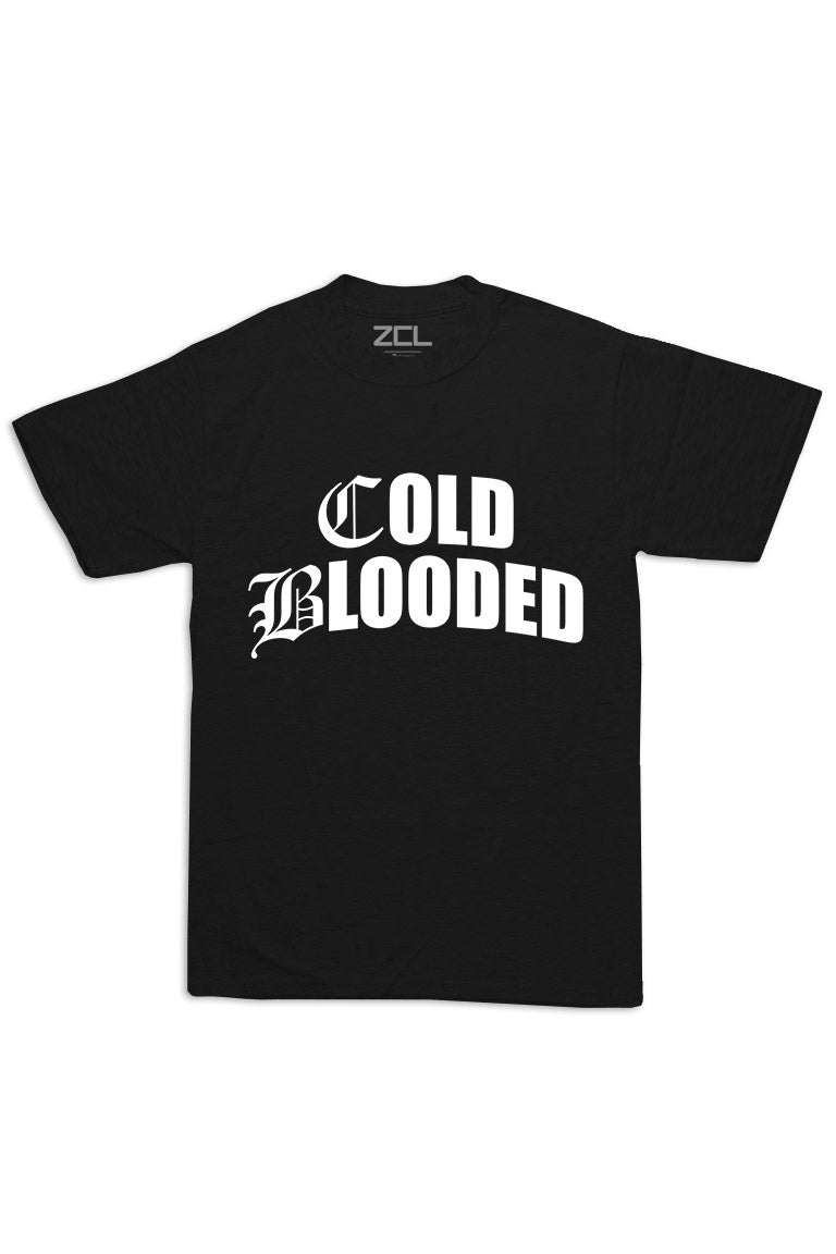 Oversized Cold Blooded Tee (White Logo)