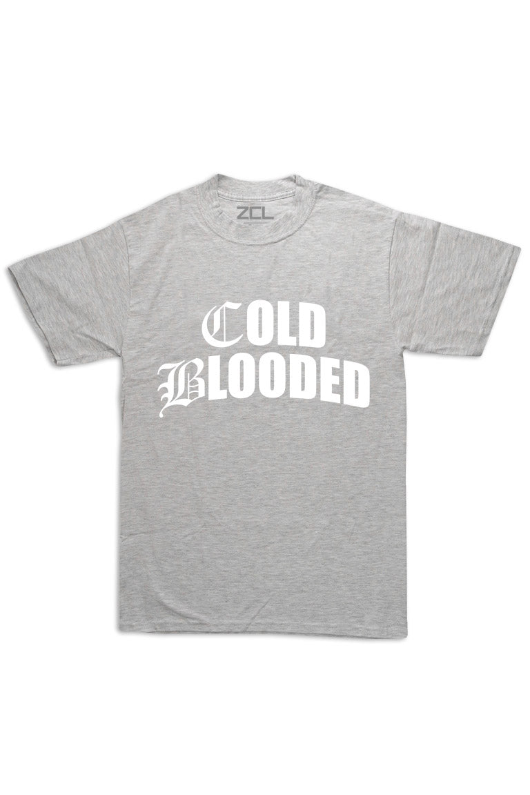 Oversized Cold Blooded Tee (White Logo)