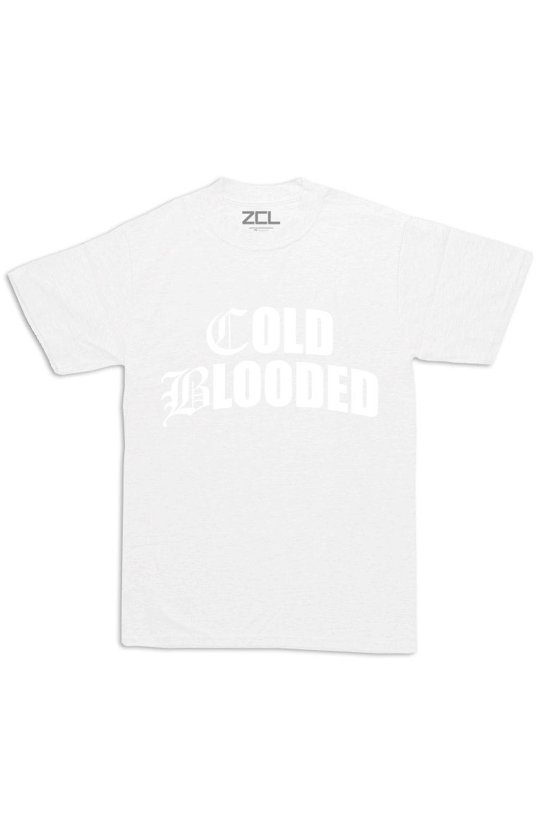 Oversized Cold Blooded Tee (White Logo)