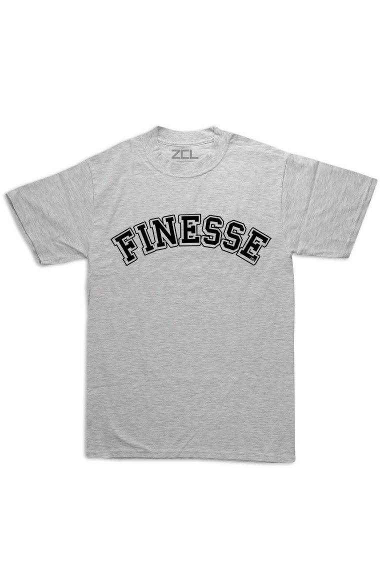 Oversized Finesse Tee (Black Logo)