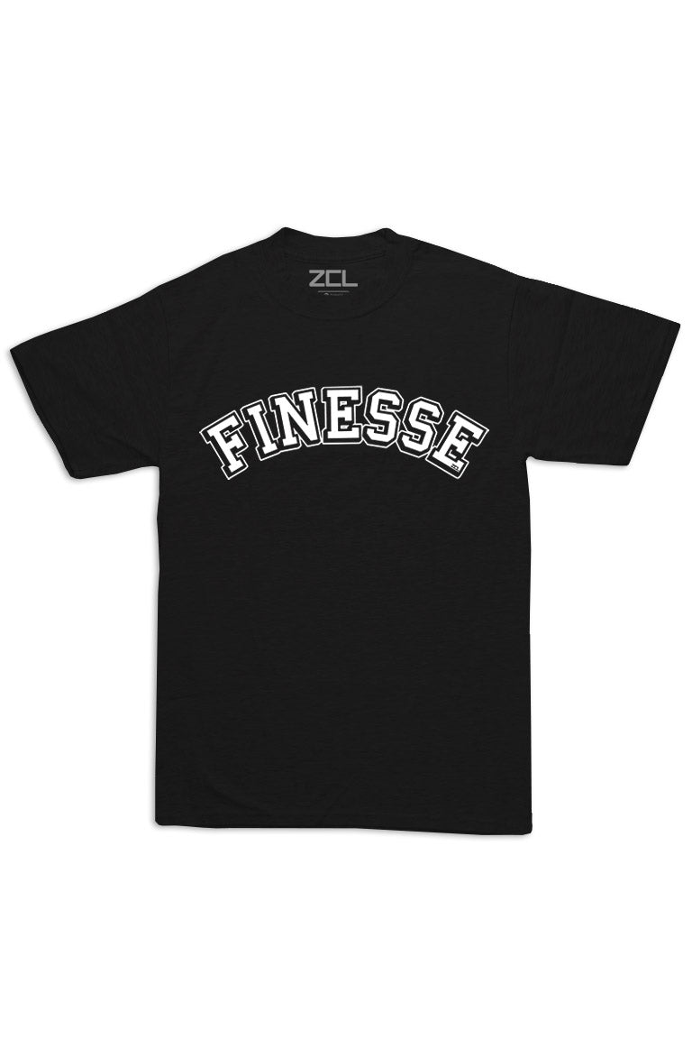 Oversized Finesse Tee (White Logo)
