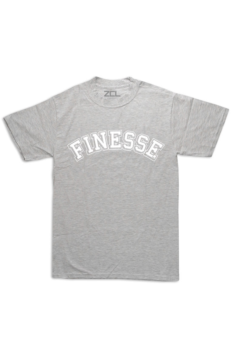 Oversized Finesse Tee (White Logo)