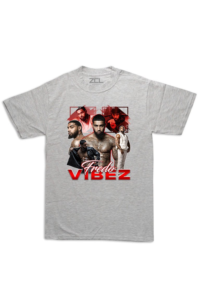 Oversized Fredo Vibez Tee (Red)