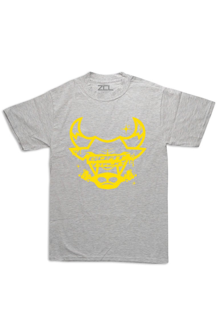 Oversized Goat Talk Tee (Yellow Logo)